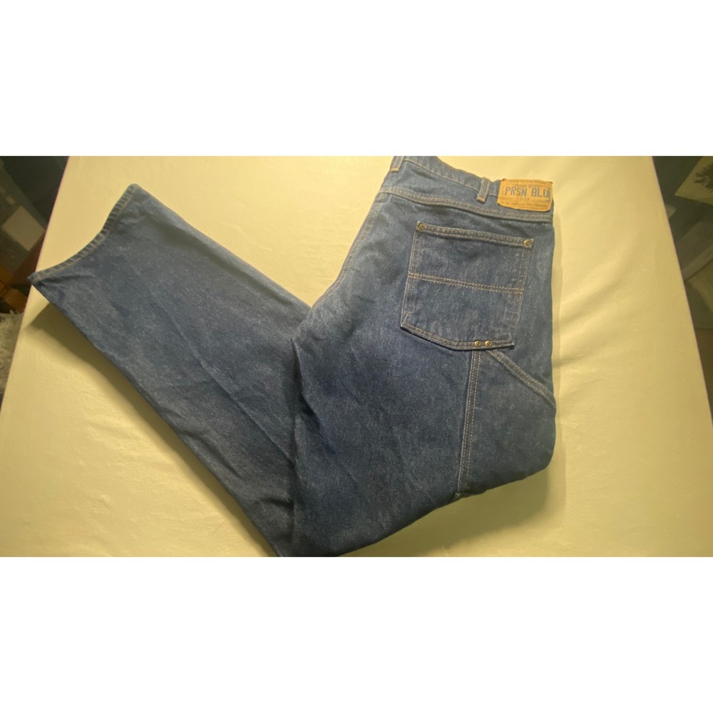 Prison Blues USA Made Workwear Jeans 42x36 Heavy Denim